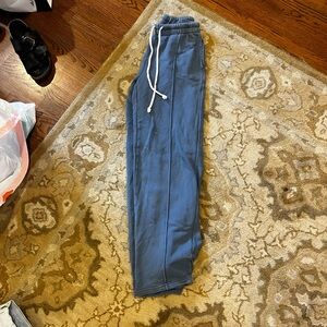 straight/wide leg sweatpants